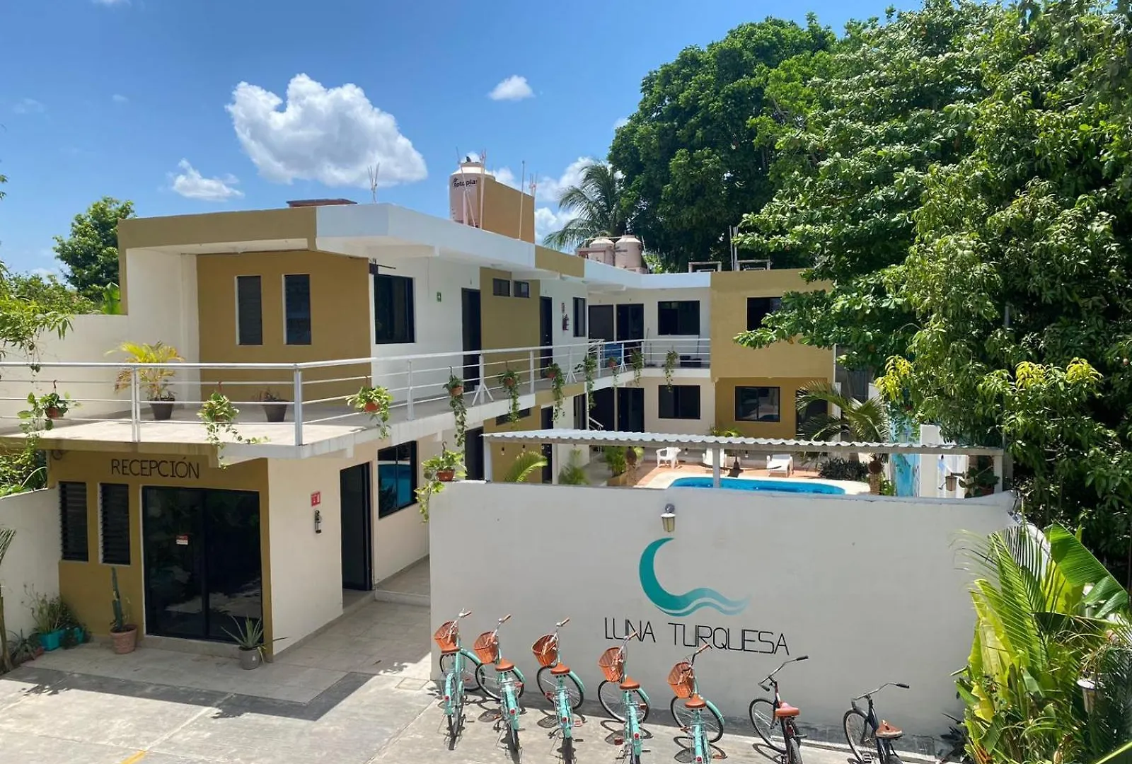 Luna Turquesa Hotel And Apartaments - Free Bikes Bacalar Meksika